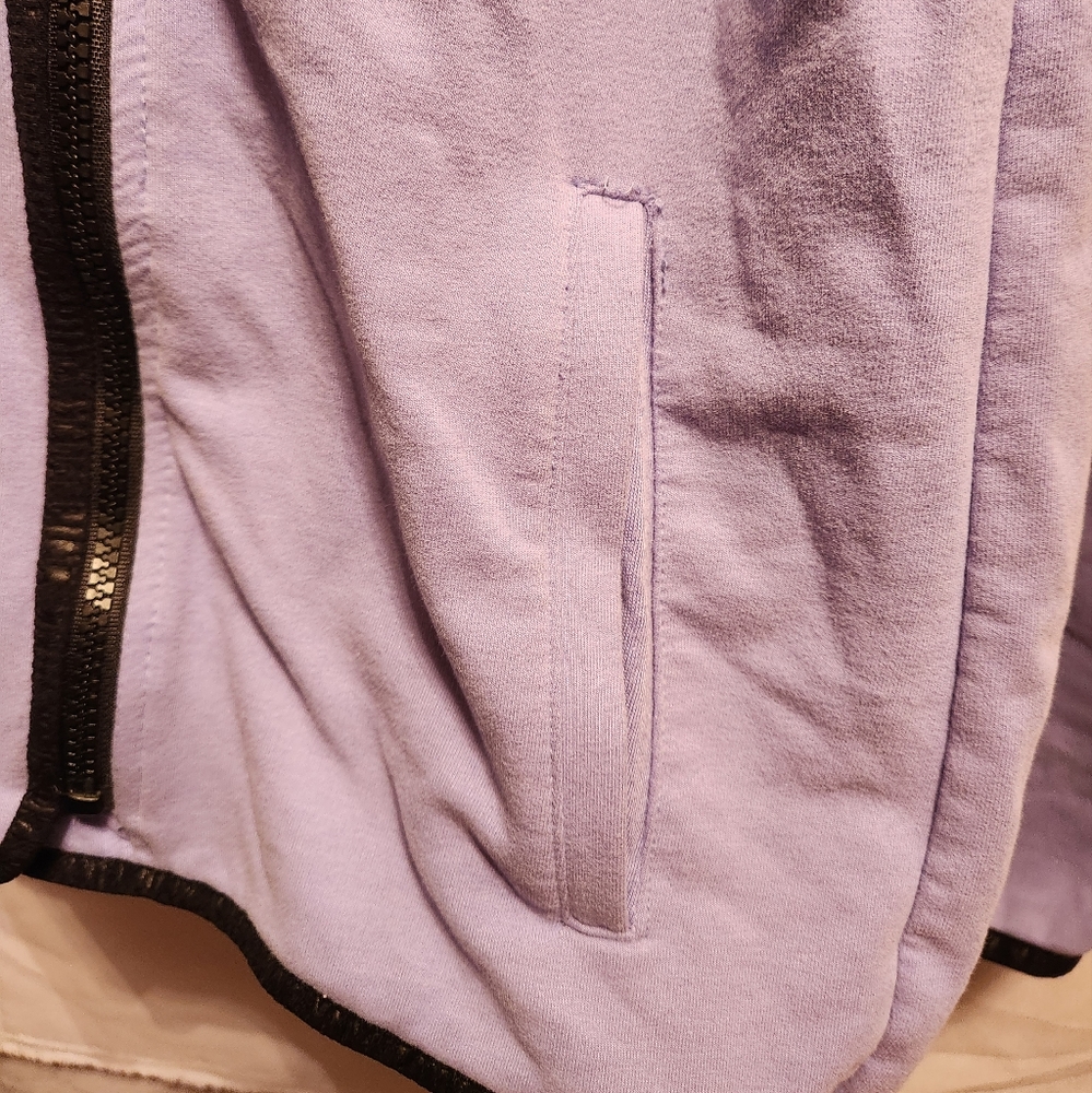 Pink Victoria's Secret Blue Jacket Hoodie - Picture 6 of 10